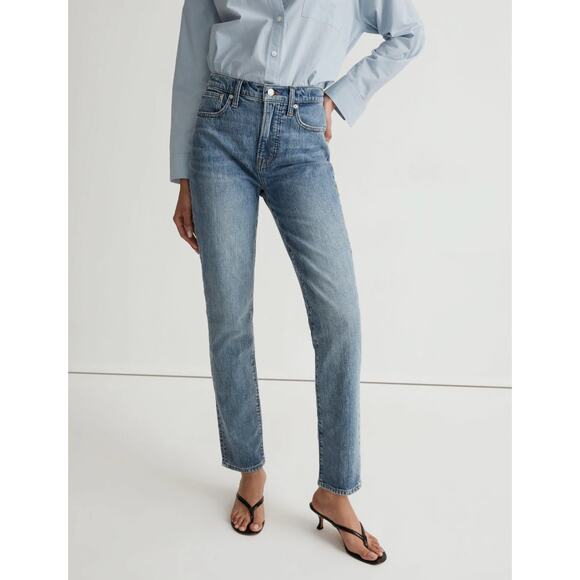 MADEWELL The Petite Perfect Vintage Jean in Heathcote Wash NG762 // 27P - Picture 1 of 12